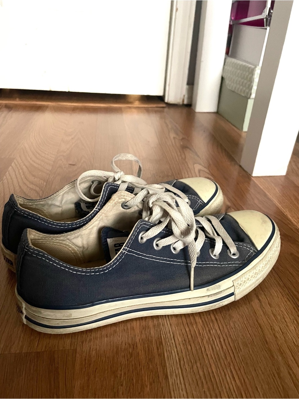 Blue Converse Size 8